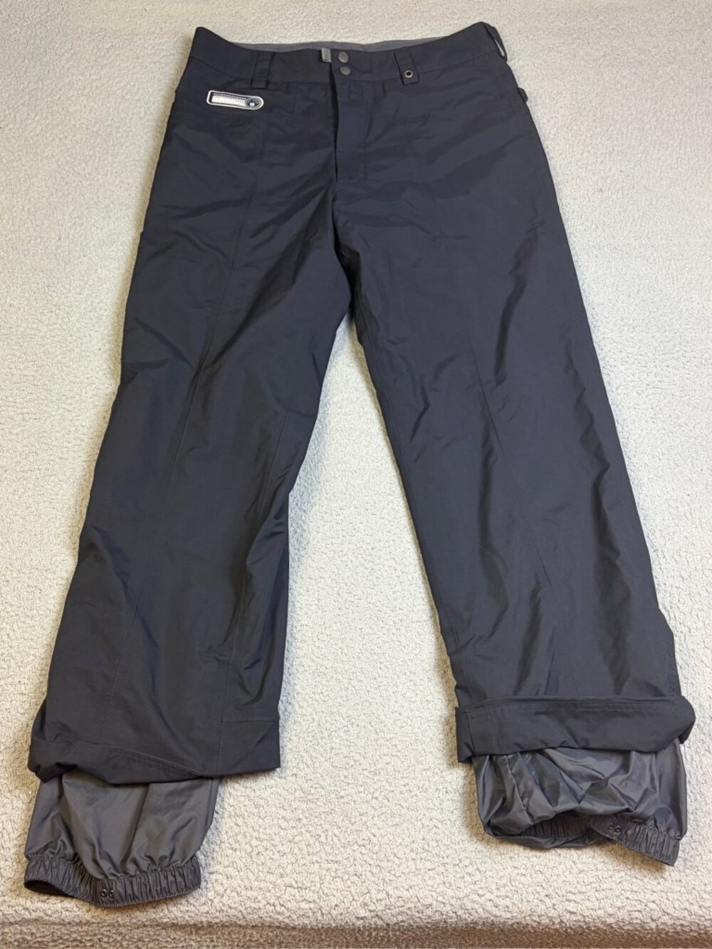 Burton Snow Pants Mens Size Medium Black Nylon Ski Winter Casual Outdoors